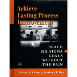 Achieve Lasting Process Improvement Achieve Lasting Process Improvement