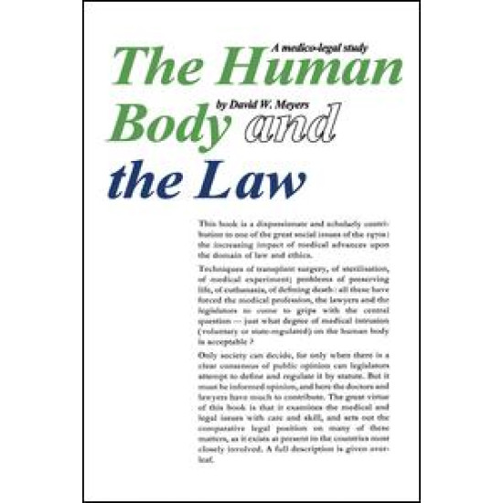 Human Body and the Law