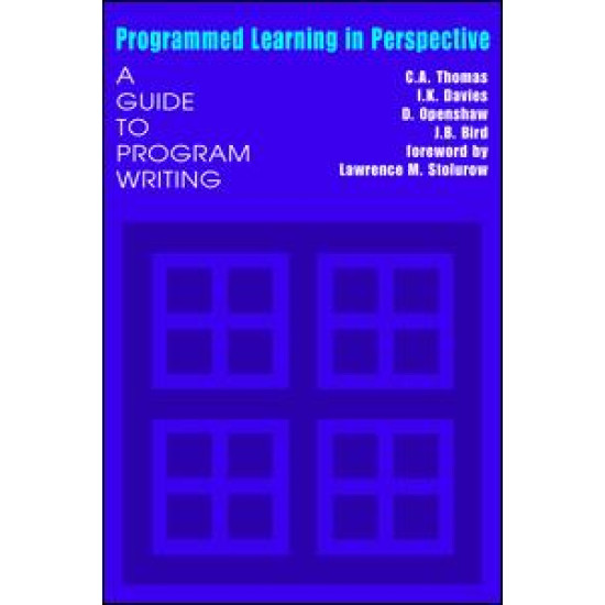 Programmed Learning in Perspective