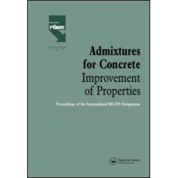Admixtures for Concrete - Improvement of Properties Admixtures for Concrete - Improvement of Properties
