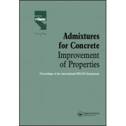 Admixtures for Concrete - Improvement of Properties