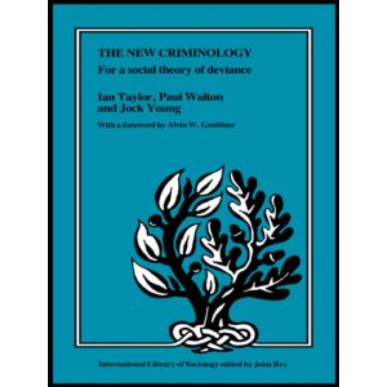 The New Criminology The New Criminology
