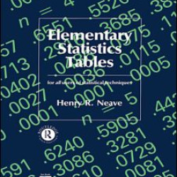 Elementary Statistics Tables