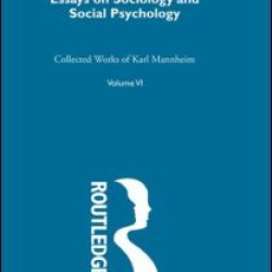 Essays Soc & Social Psych  V 6 Essays Soc & Social Psych  V 6