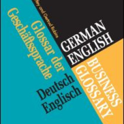 German/English Business Glossary