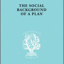 The Social Background of a Plan
