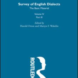 Survey Eng Dialects Vol4 Prt3 Survey Eng Dialects Vol4 Prt3