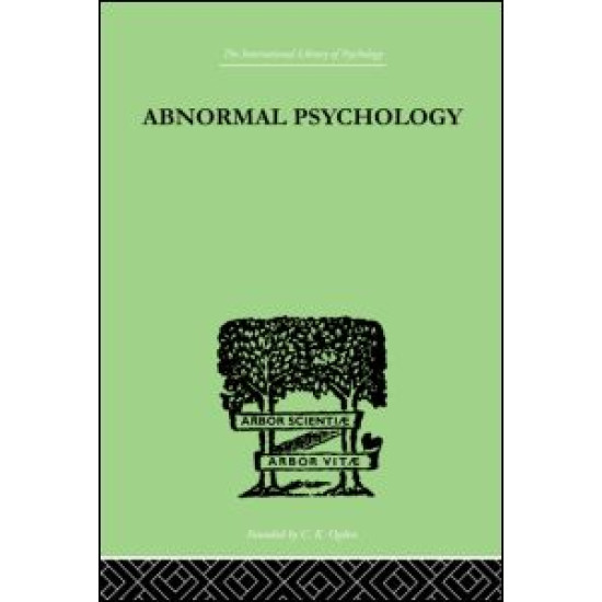 Abnormal Psychology Abnormal Psychology