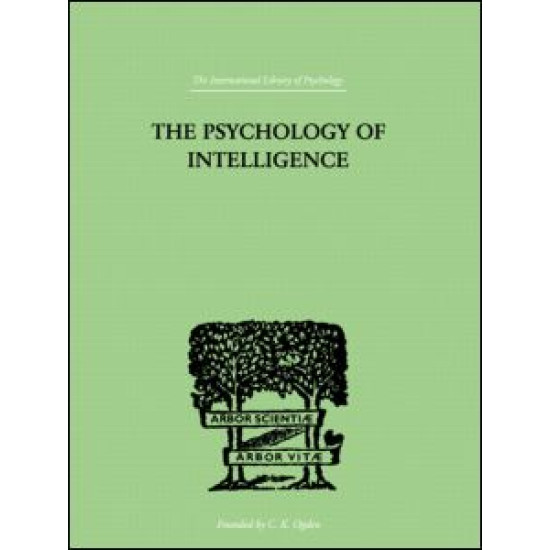 The Psychology Of Intelligence