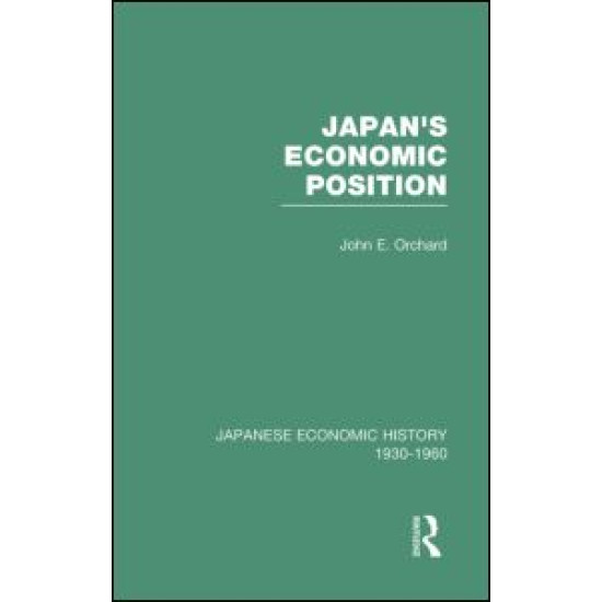 Japans Econ Position       V 7