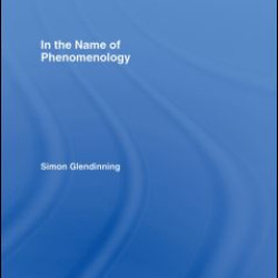 In the Name of Phenomenology In the Name of Phenomenology