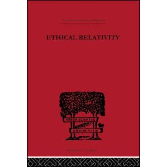 Ethical Relativity
