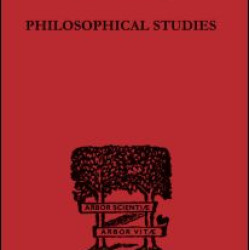 Philosophical Studies Philosophical Studies