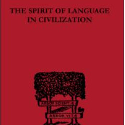 The Spirit of Language in Civilization