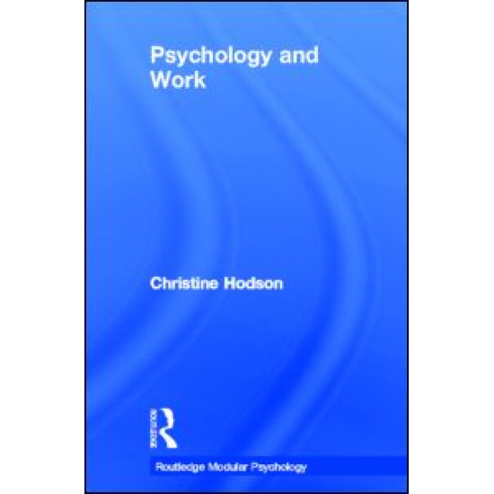 Psychology and Work