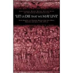 'Let us die that we may live' 'Let us die that we may live'