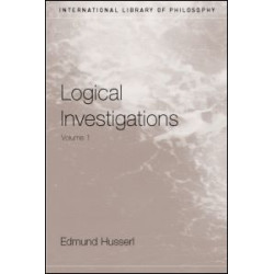 Logical Investigations Volume 1