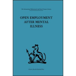 Open Employment after Mental Illness