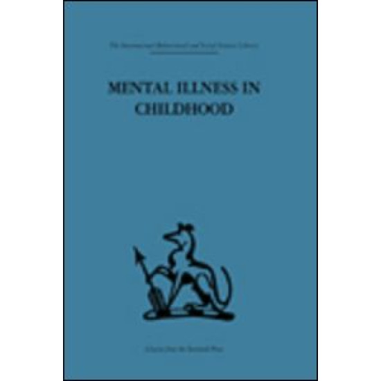 Mental Illness in Childhood