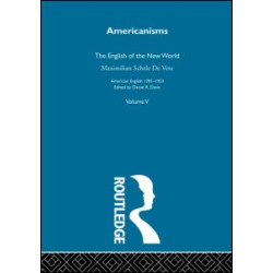 Americanisms:English New World Americanisms:English New World