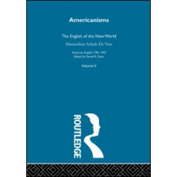 Americanisms:English New World Americanisms:English New World