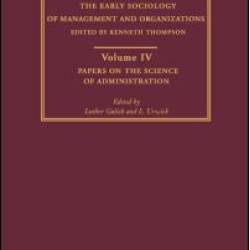Papers on the Science of Administration