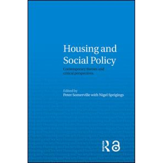 Housing and Social Policy