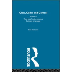 Theoretical Studies Towards a Sociology of Language Theoretical Studies Towards a Sociology of Language