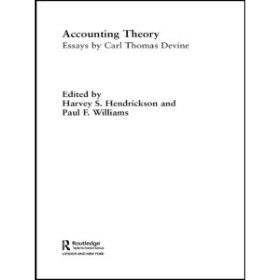 Accounting Theory Accounting Theory
