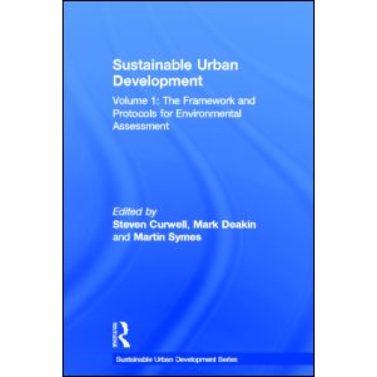 Sustainable Urban Development Volume 1