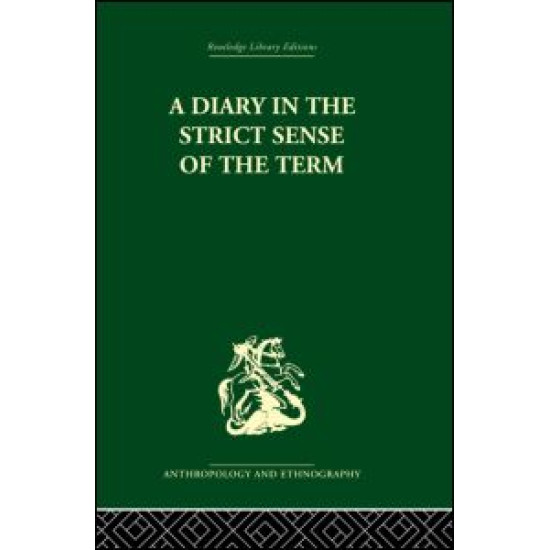 A Diary in the Strictest Sense of the Term A Diary in the Strictest Sense of the Term