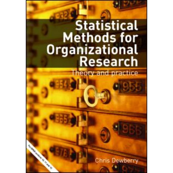 Statistical Methods for Organizational Research