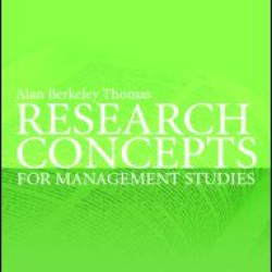 Research Concepts for Management Studies