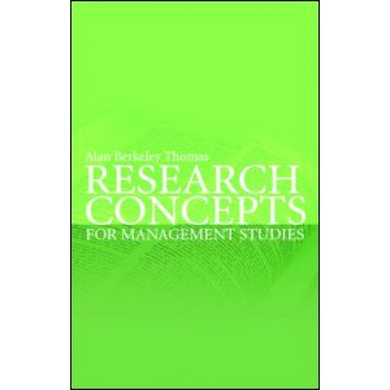 Research Concepts for Management Studies