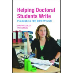 Helping Doctoral Students Write Helping Doctoral Students Write