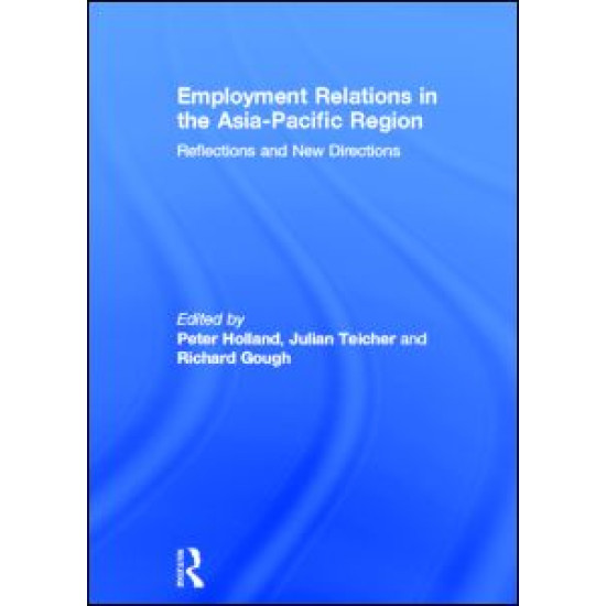 Employment Relations in the Asia-Pacific Region