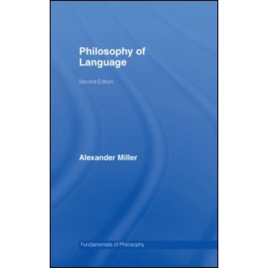 Philosophy of Language Philosophy of Language