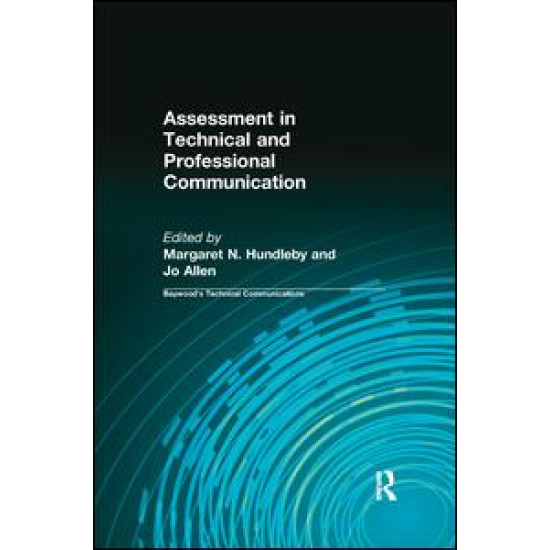 Assessment in Technical and Professional Communication