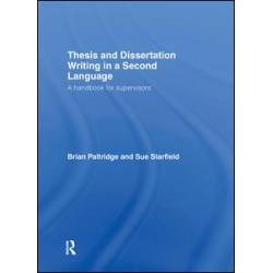 Thesis and Dissertation Writing in a Second Language