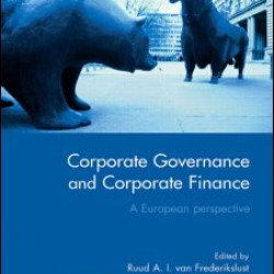 Corporate Governance and Corporate Finance