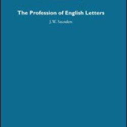 The Profession of English Letters The Profession of English Letters