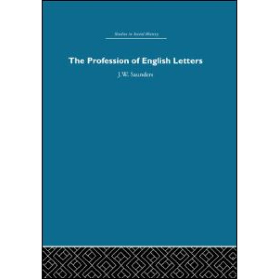 The Profession of English Letters