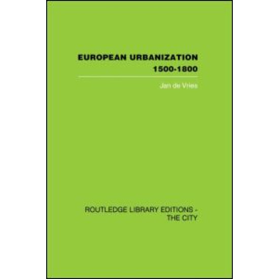 European Urbanization, 1500-1800