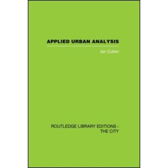 Applied Urban Analysis