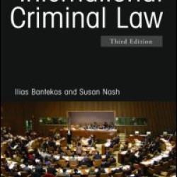 International Criminal Law International Criminal Law