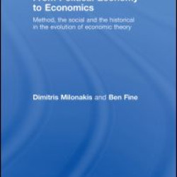 From Political Economy to Economics From Political Economy to Economics