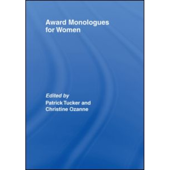 Award Monologues for Women Award Monologues for Women