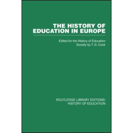 The History of Education in Europe