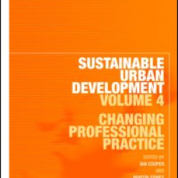 Sustainable Urban Development Volume 4