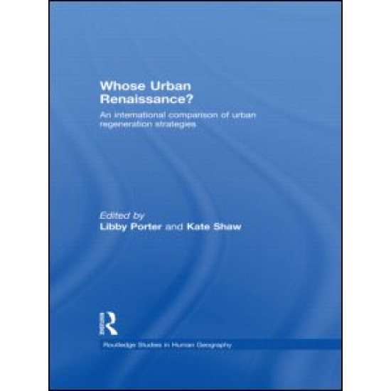 Whose Urban Renaissance? Whose Urban Renaissance?